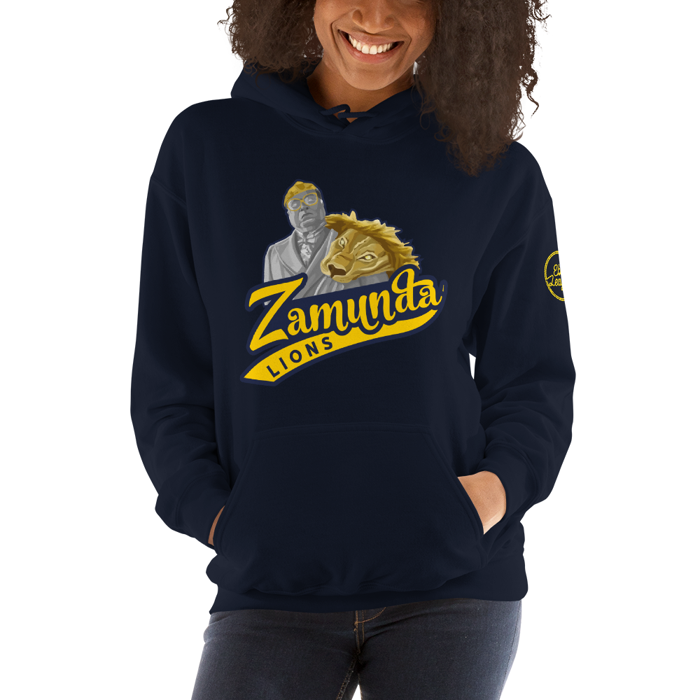 Zamunda Lions Hooded Sweatshirt | EbonyLeagueClothing
